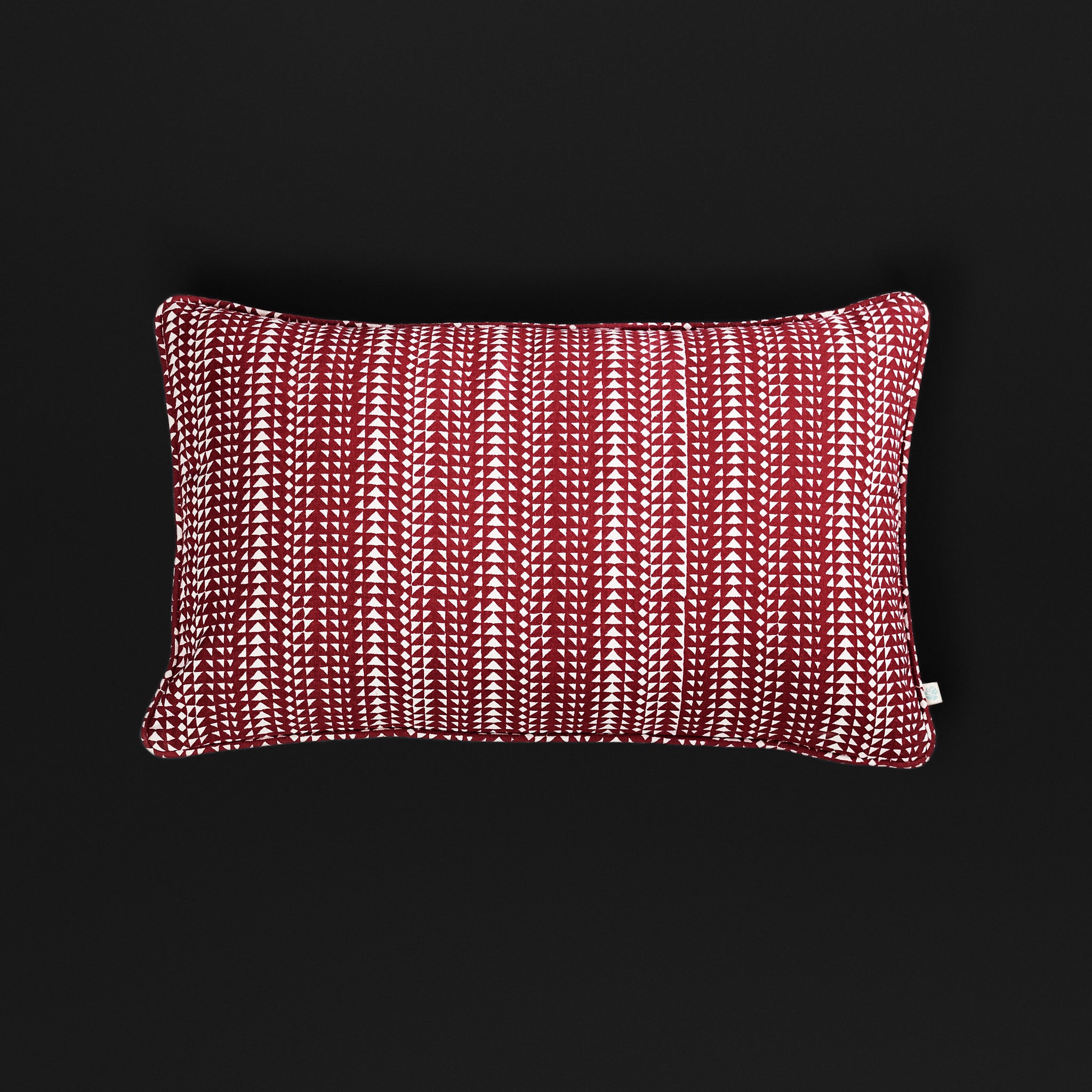 Kikri Crimson Cushion Cushion