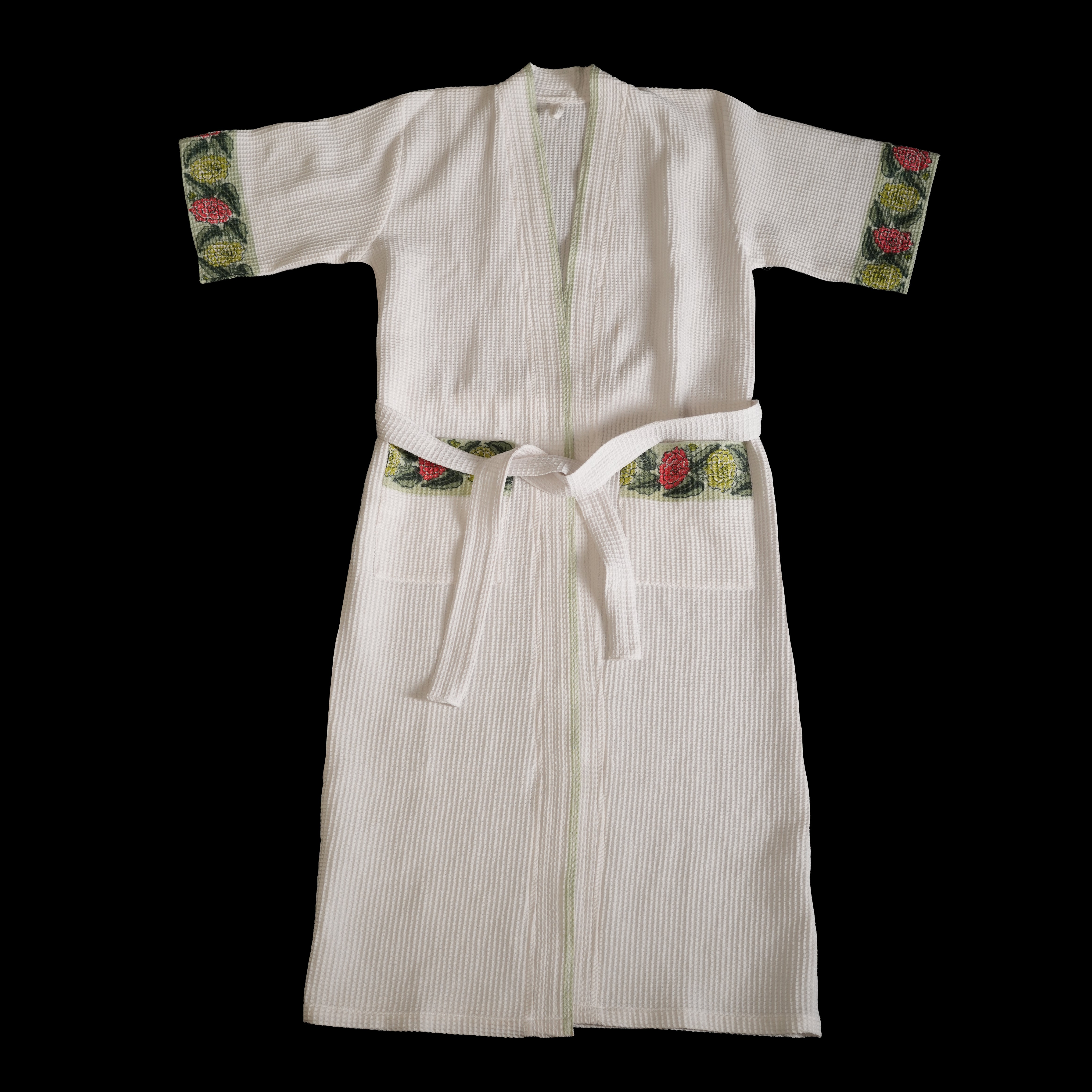 Dahlia Lime Bathrobe