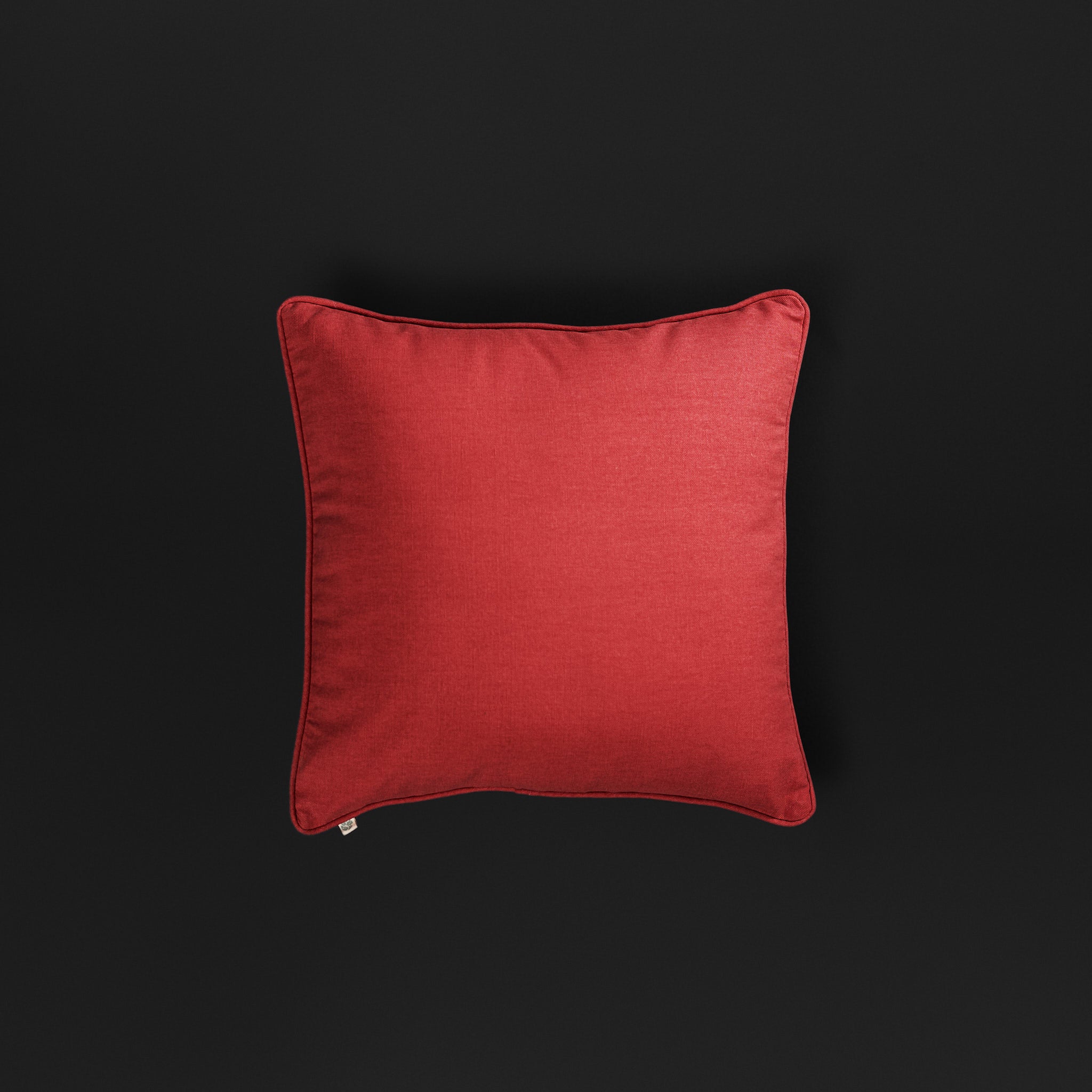 Solid Coral Cushion