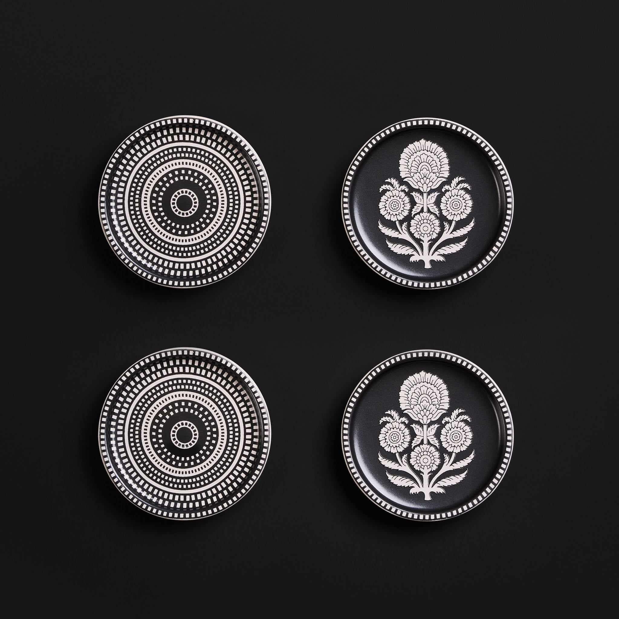 Kalam Charcoal Small Dish Set