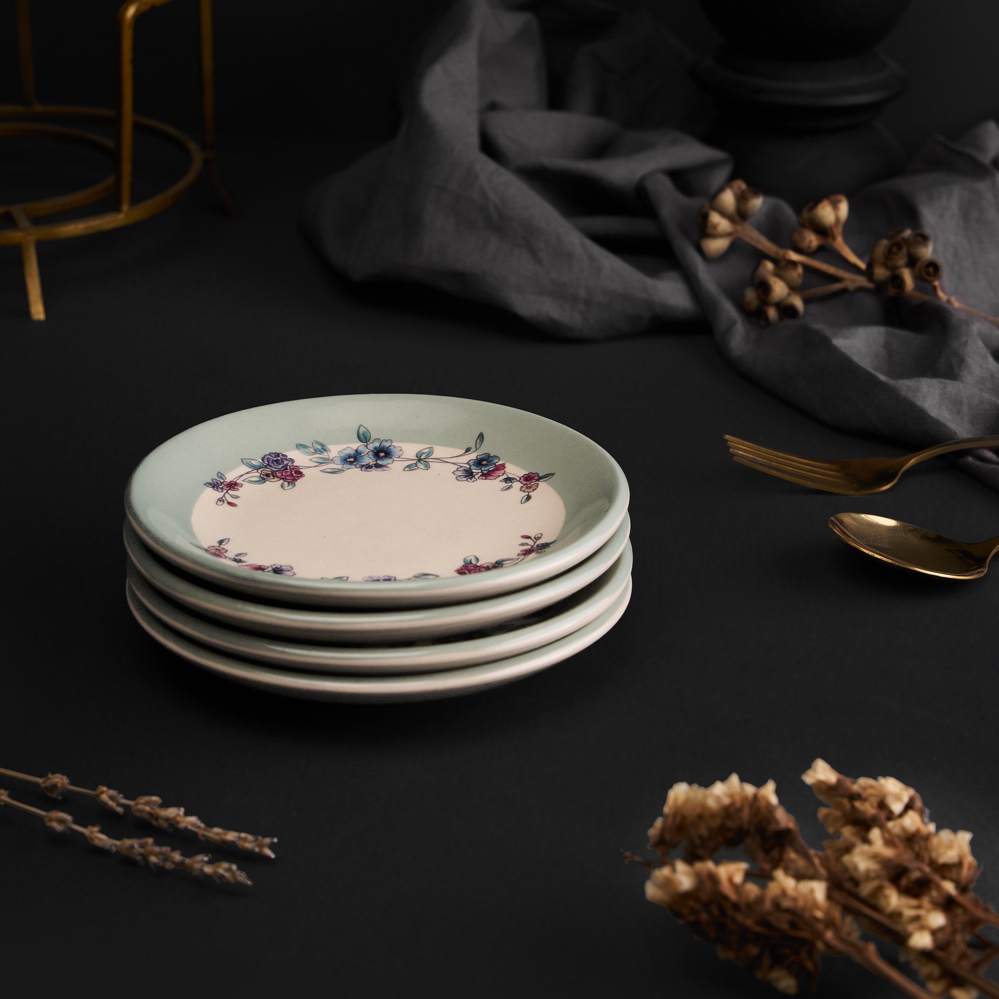 Mala Multicolour Mezze Plate Set