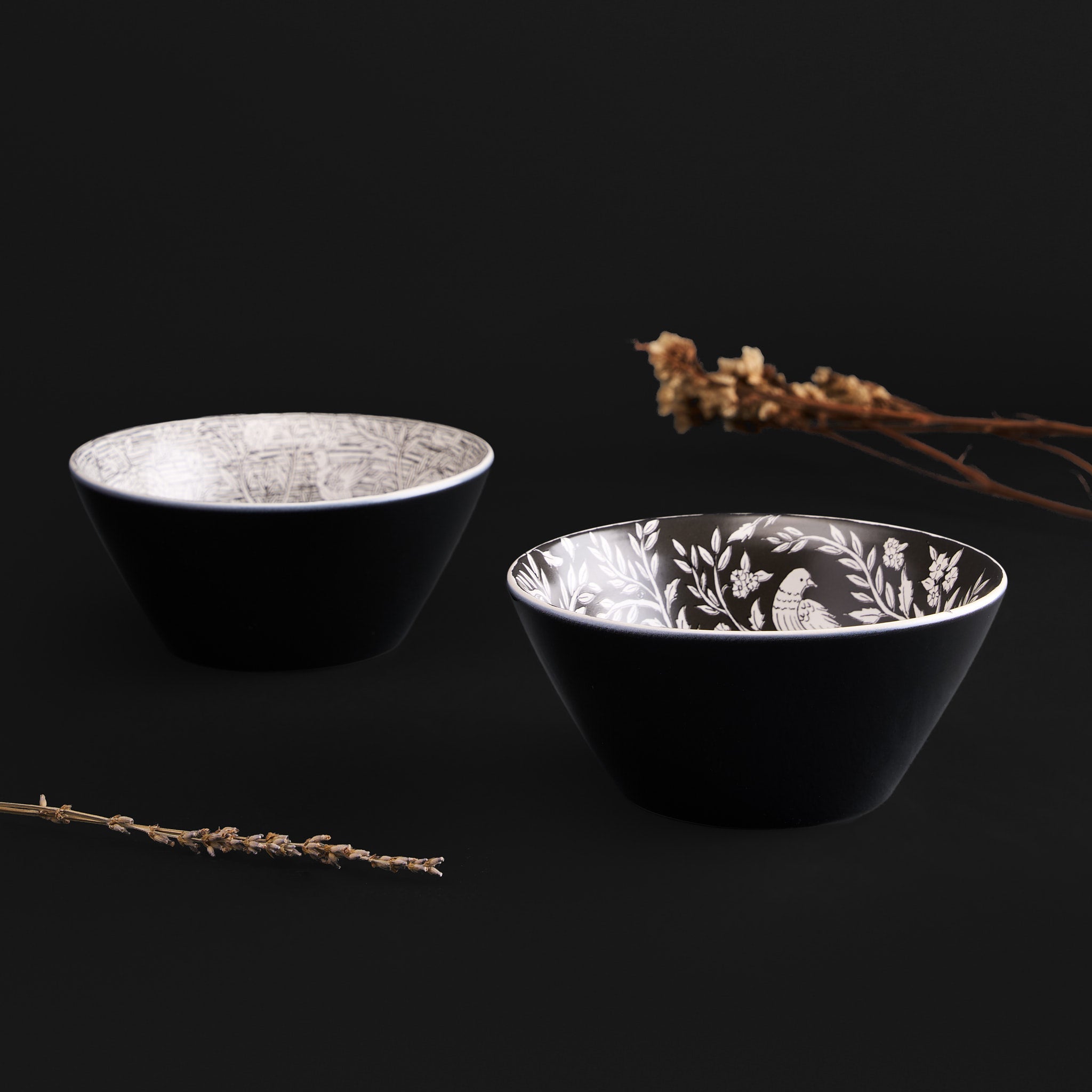 Kalam Charcoal Conical Bowl