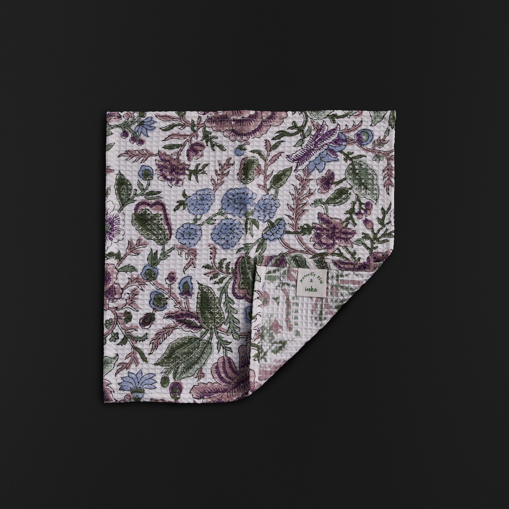 Jamila Blue Face Towels