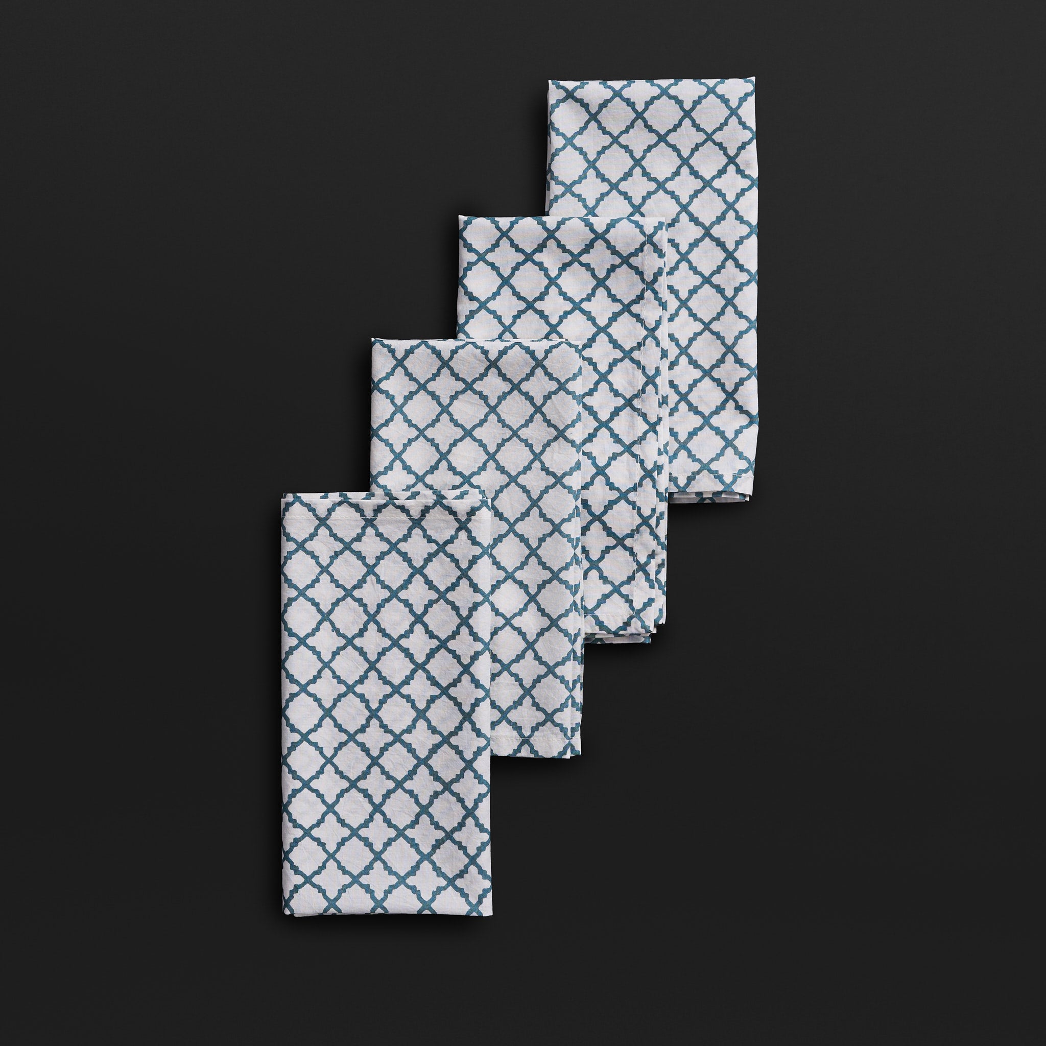 Stone Jali Sage Napkins