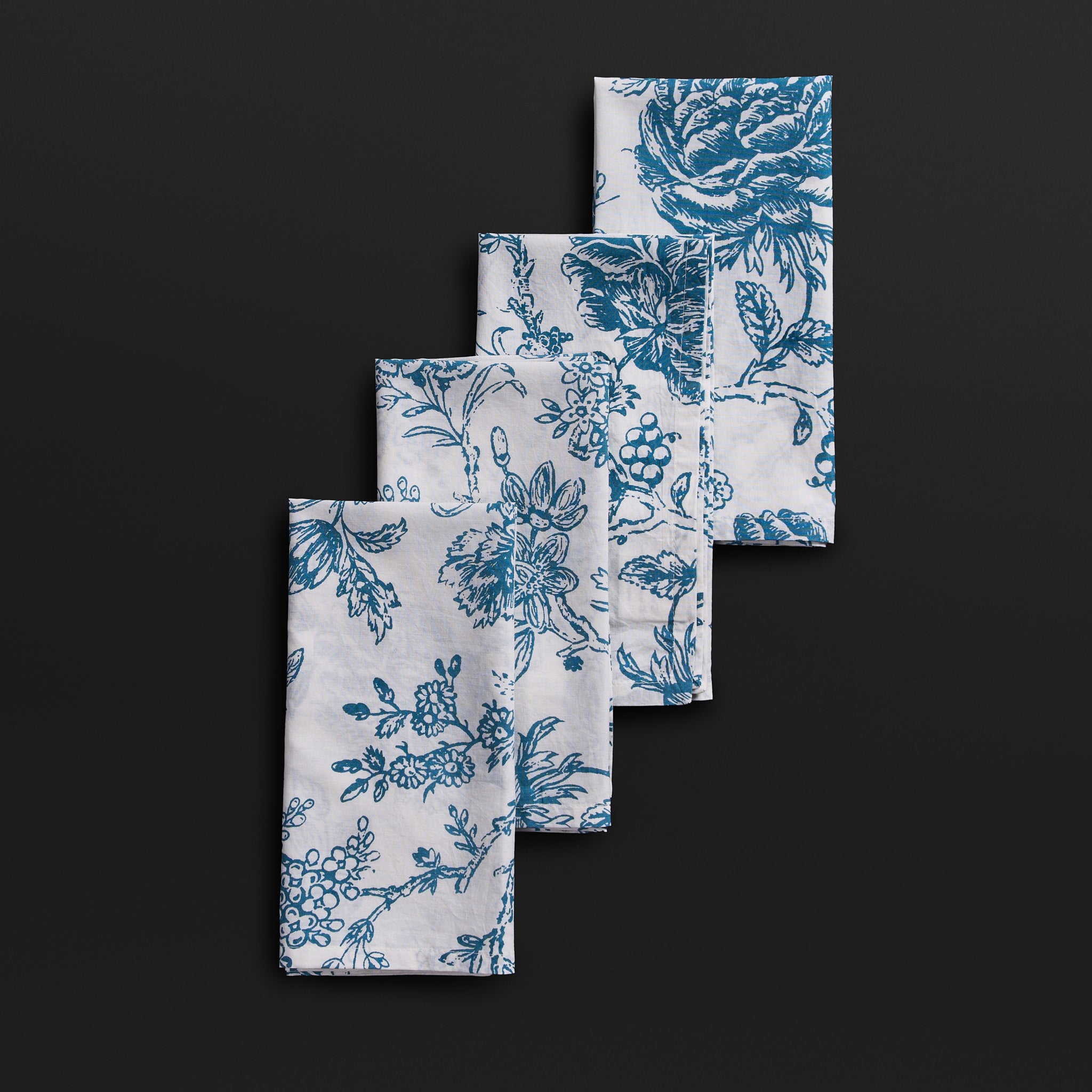 Ayana Teal Blue Napkins