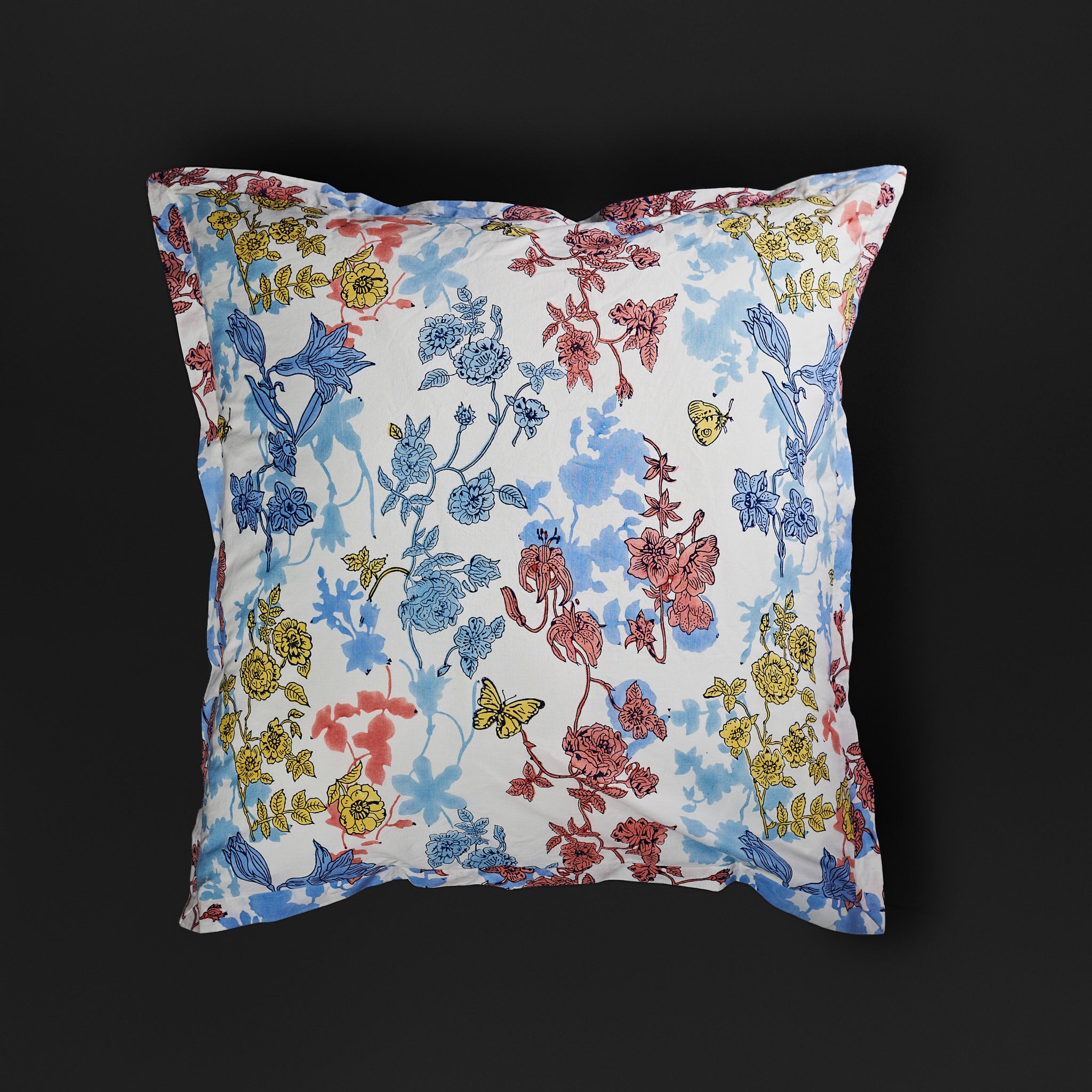 I'm Your Flower Multi-hued Euro Pillow Sham / Adult