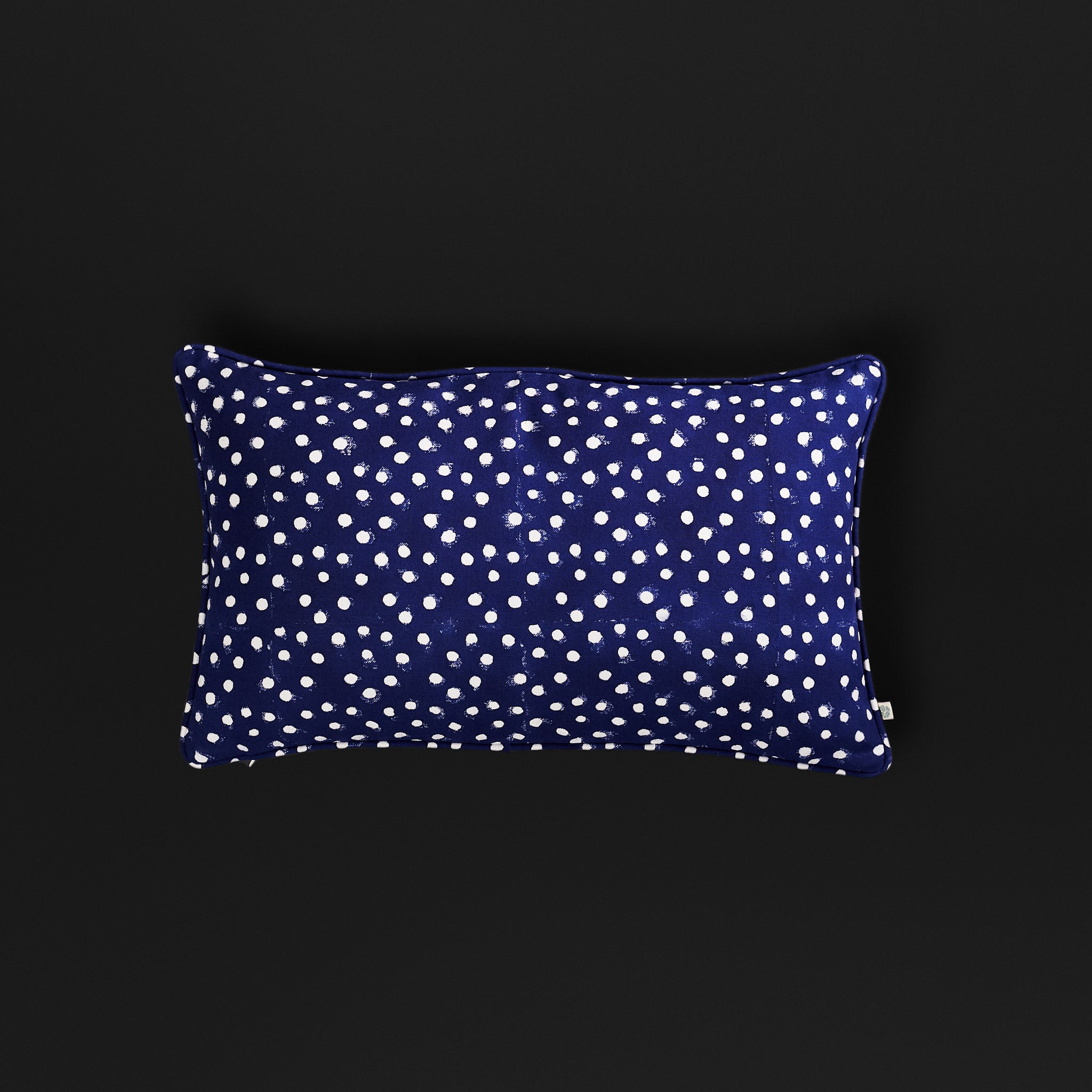 Polka Dot China Blue Cushion / Adult