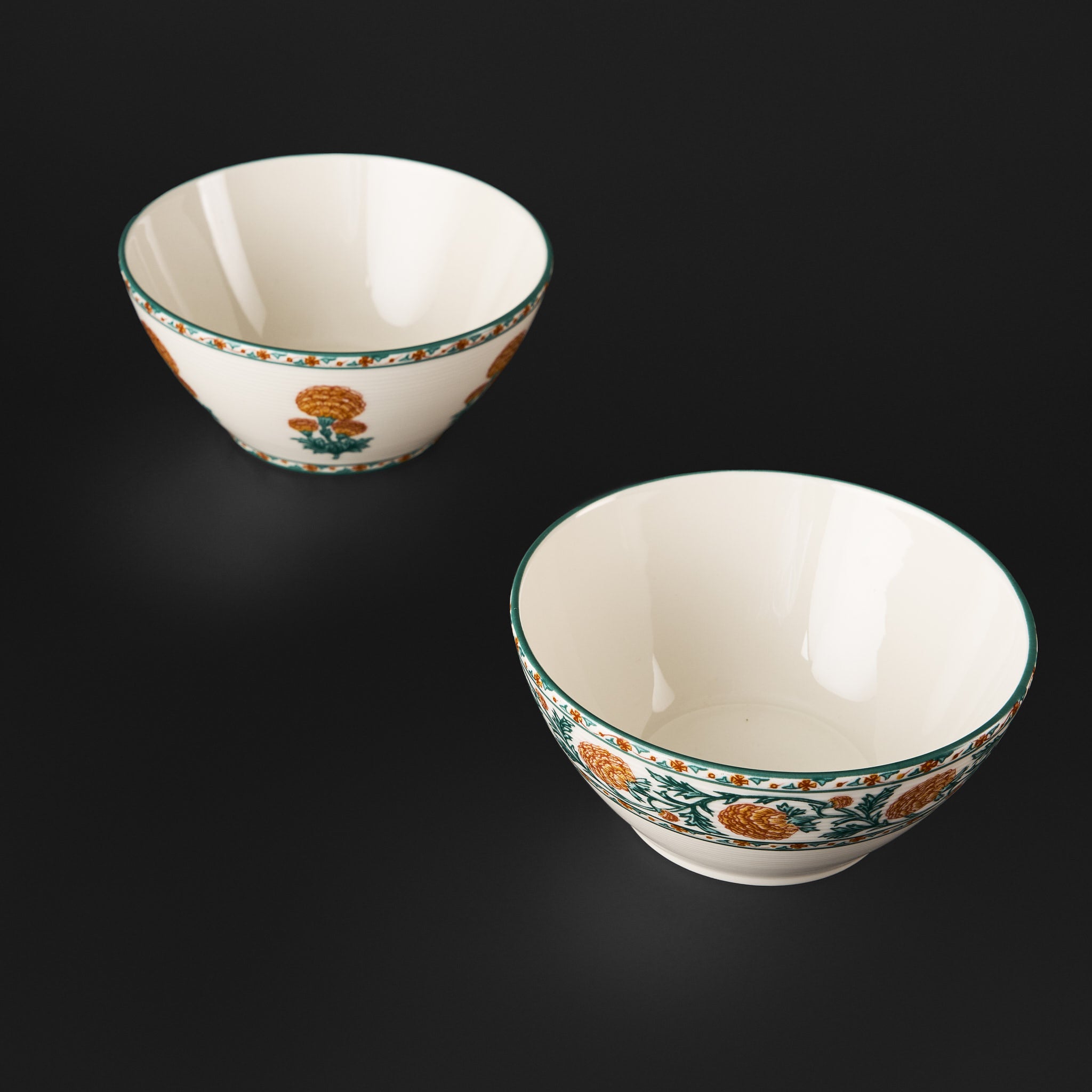 Meesha Saffron Bowl Set