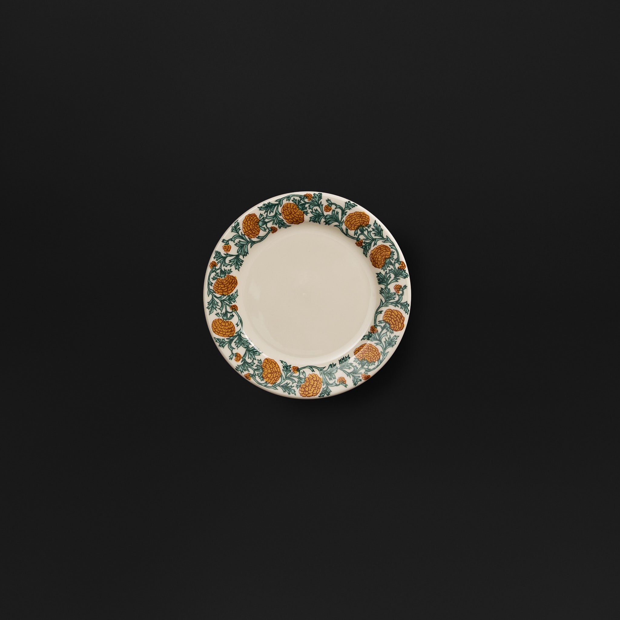 Meesha Saffron Snack Plate Set