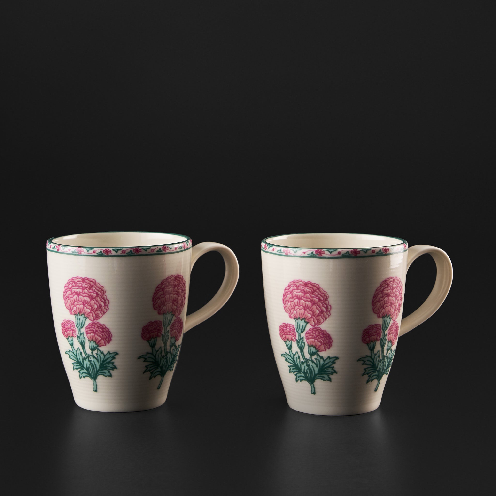 Meesha Mulberry Pink Mug Set