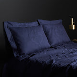 Gulnar indigo quilted pillow sham (Set of 2)