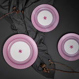 Renata raspberry pink side plate set (Set of 2)