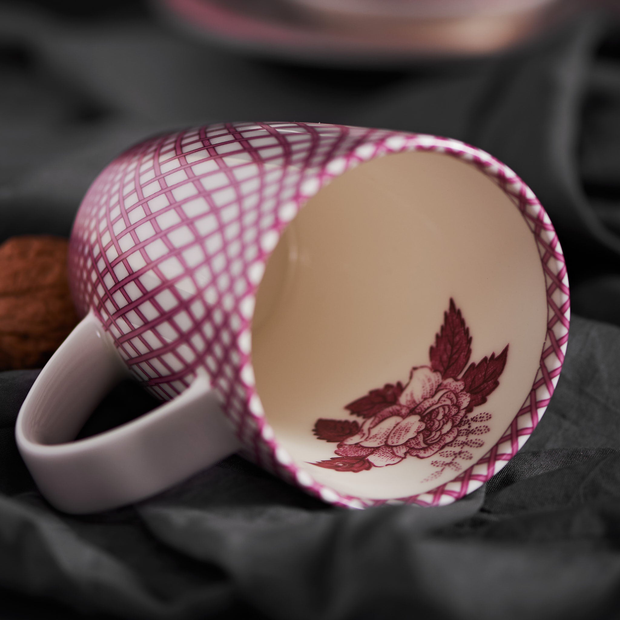 Renata Raspberry Pink Breakfast for 2 Gift Set