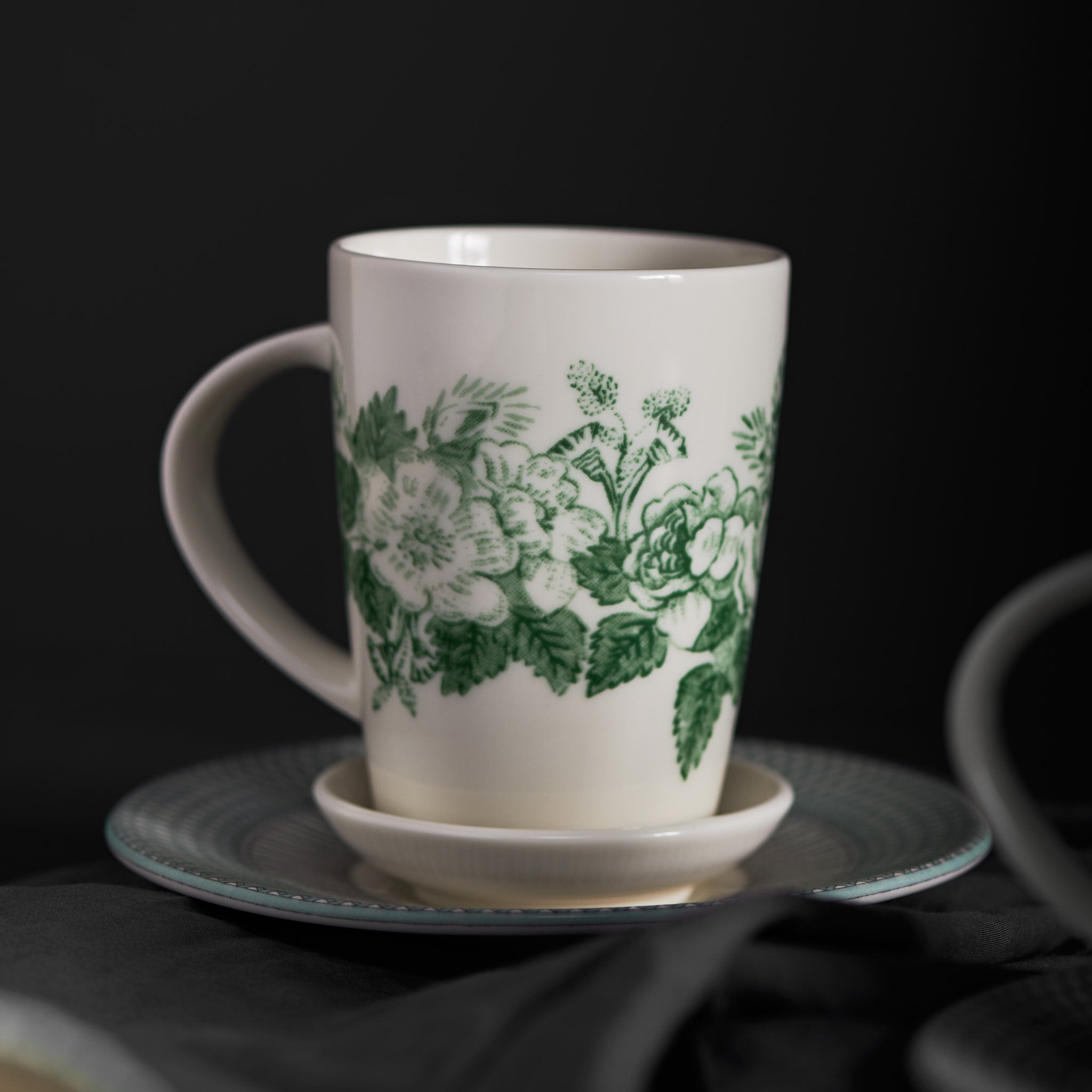 Renata Emerald Green Mug Set