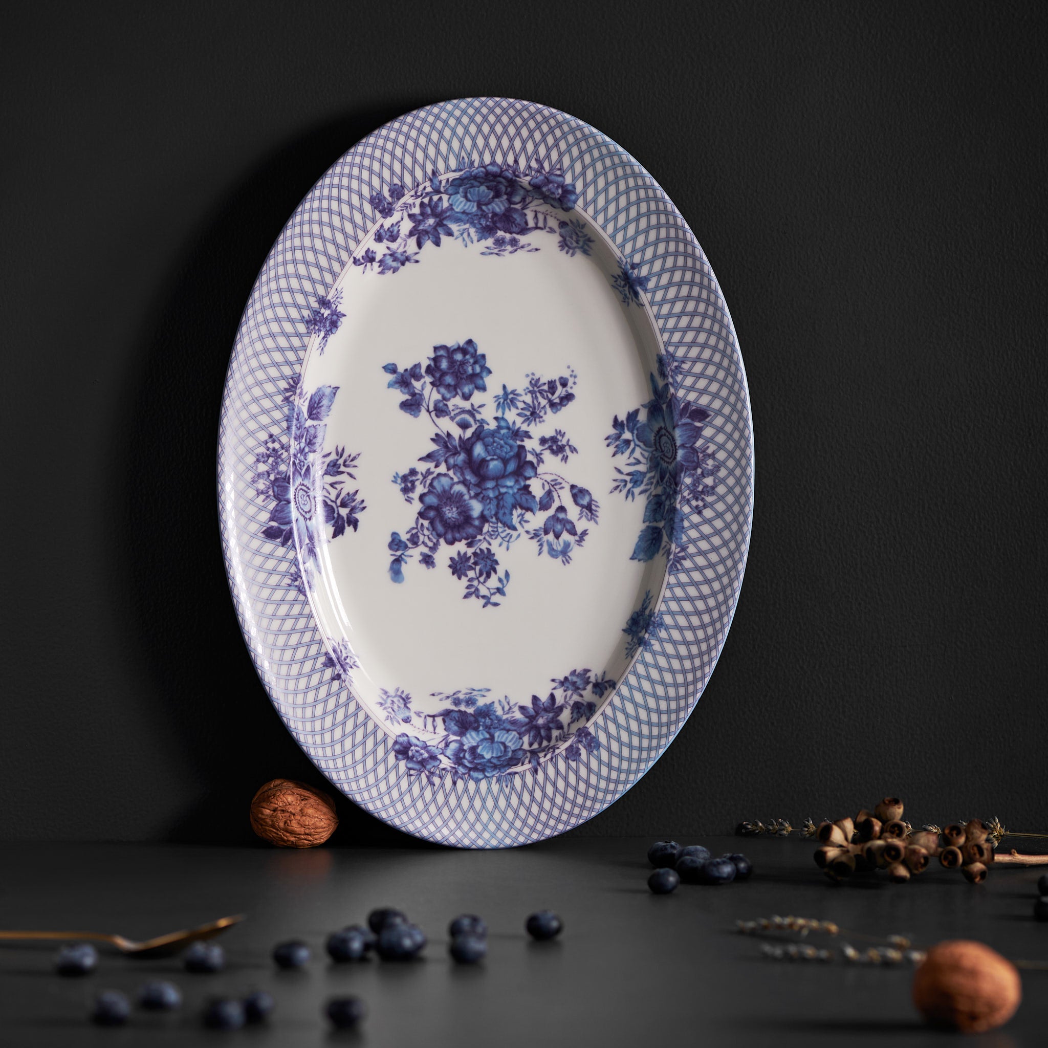 Renata China Blue / 36cm Platter