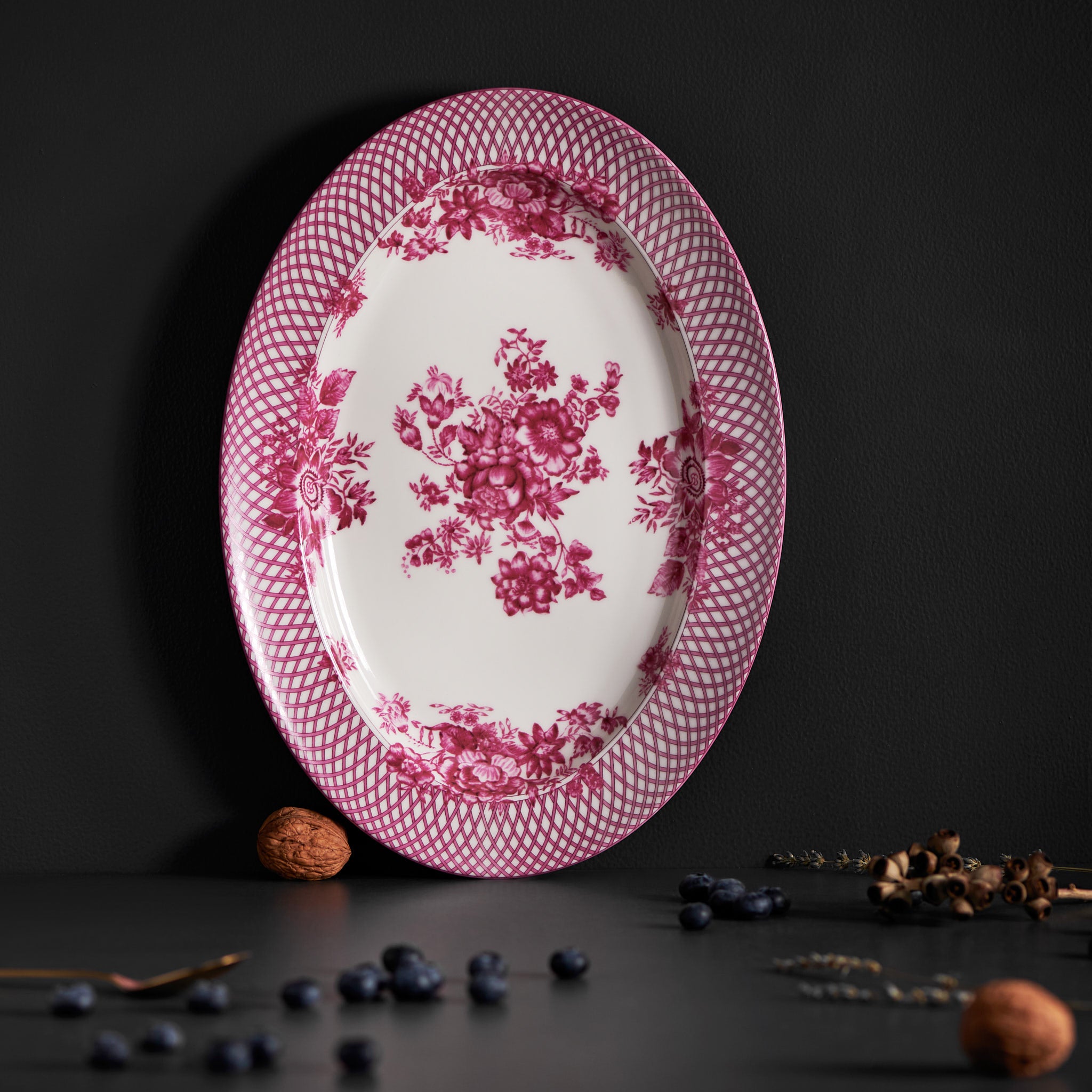 Renata Raspberry Pink / 36cm Platter