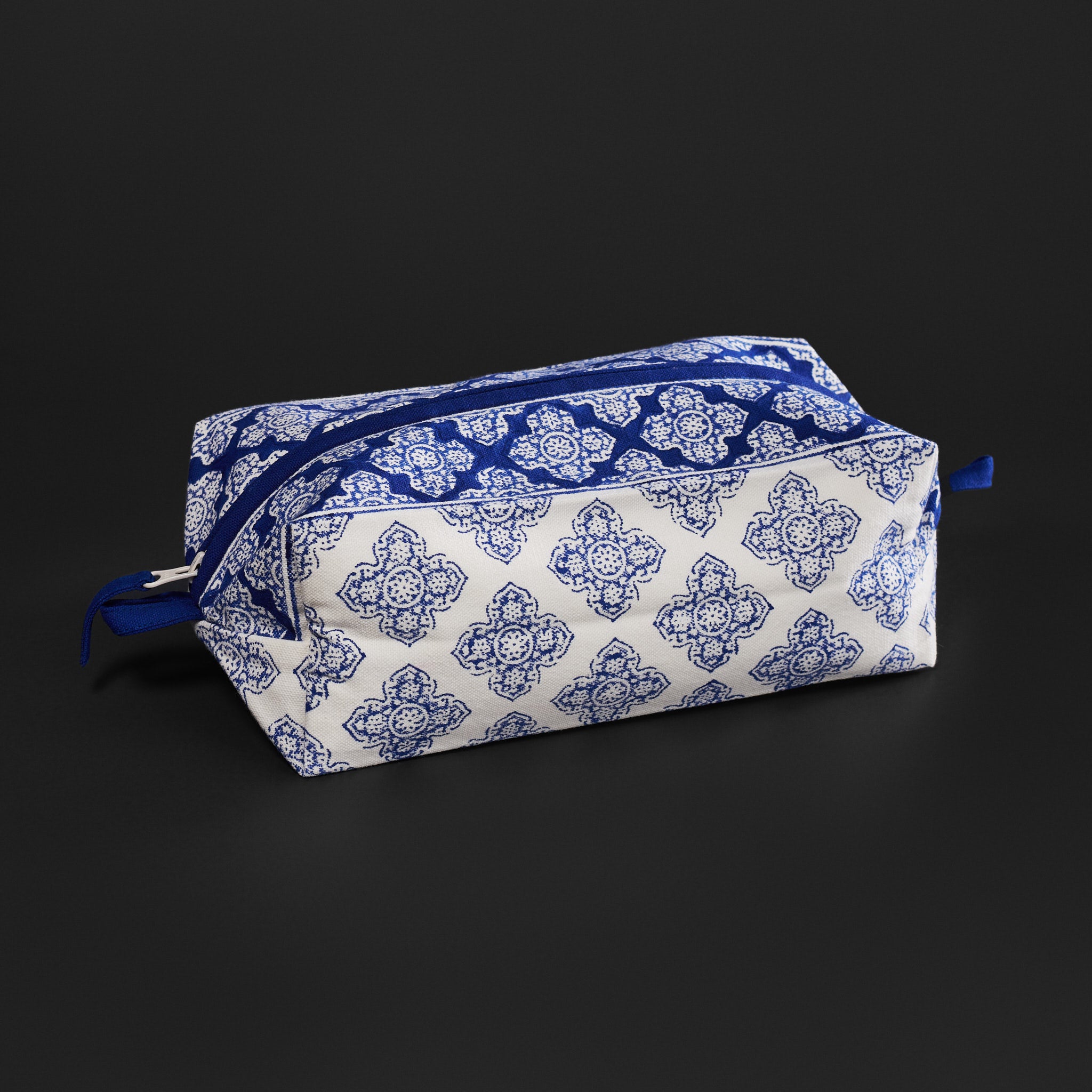 Jali Indigo Travel Pouches