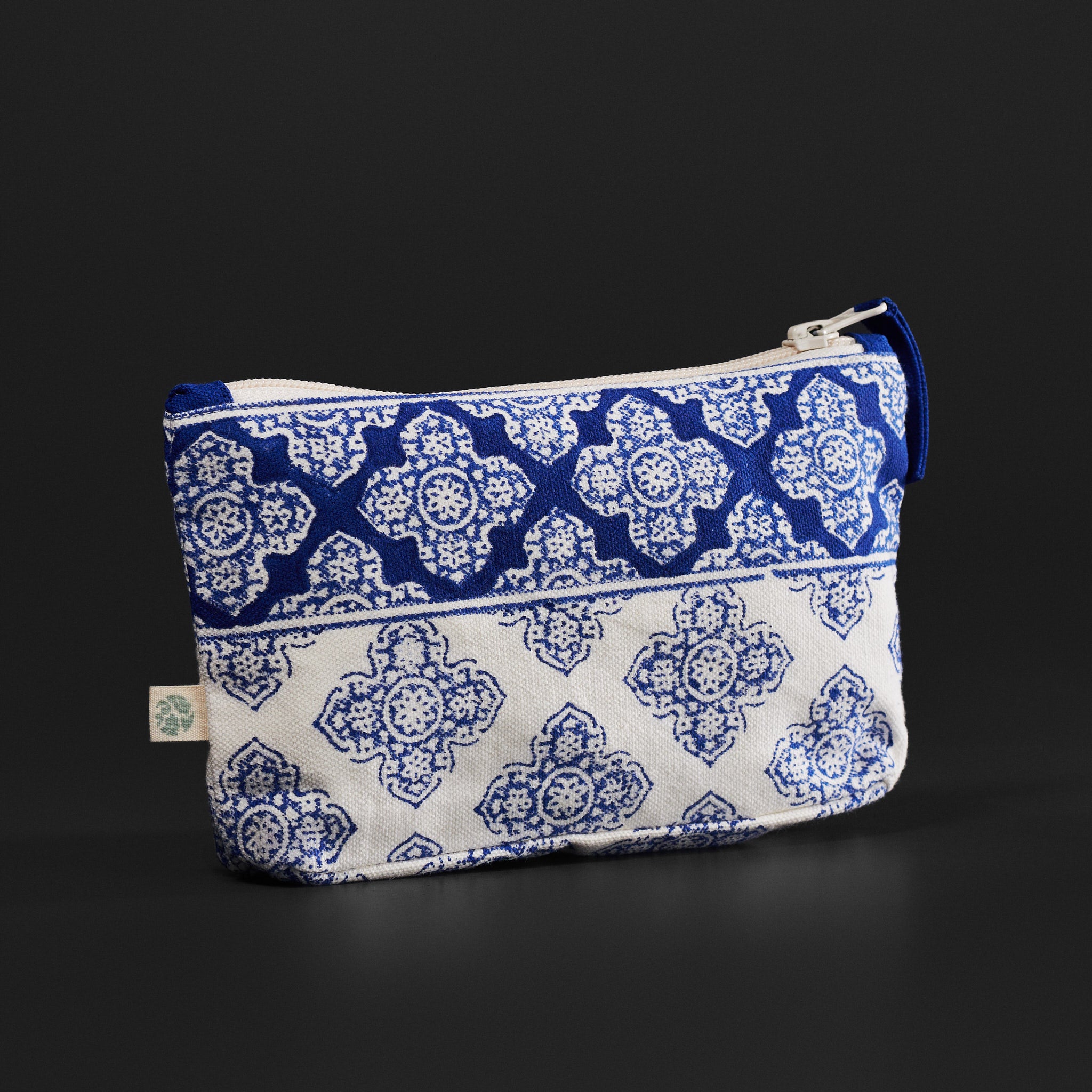 Jali Indigo Travel Pouches