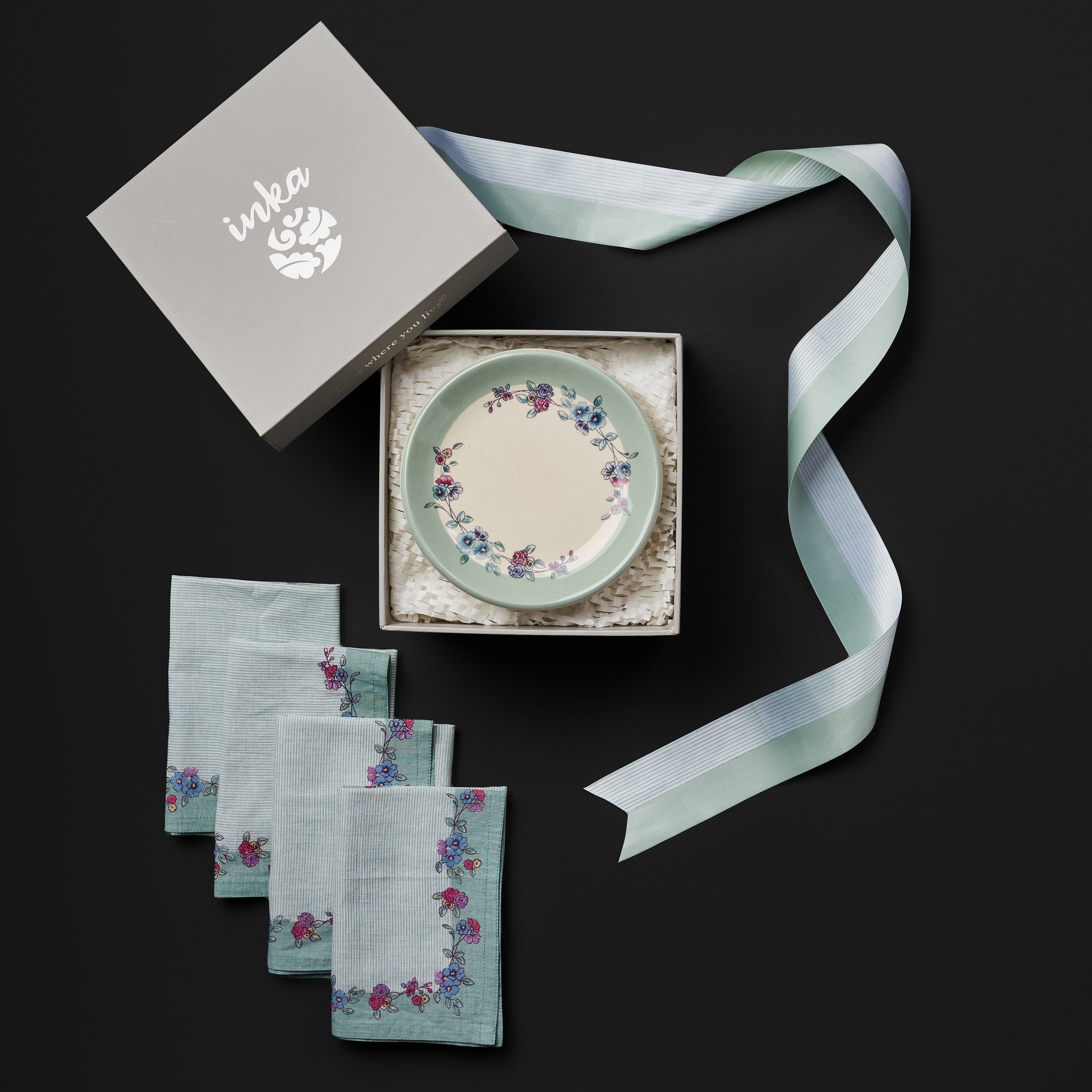 Mala Multicolour Mezze Plate Set