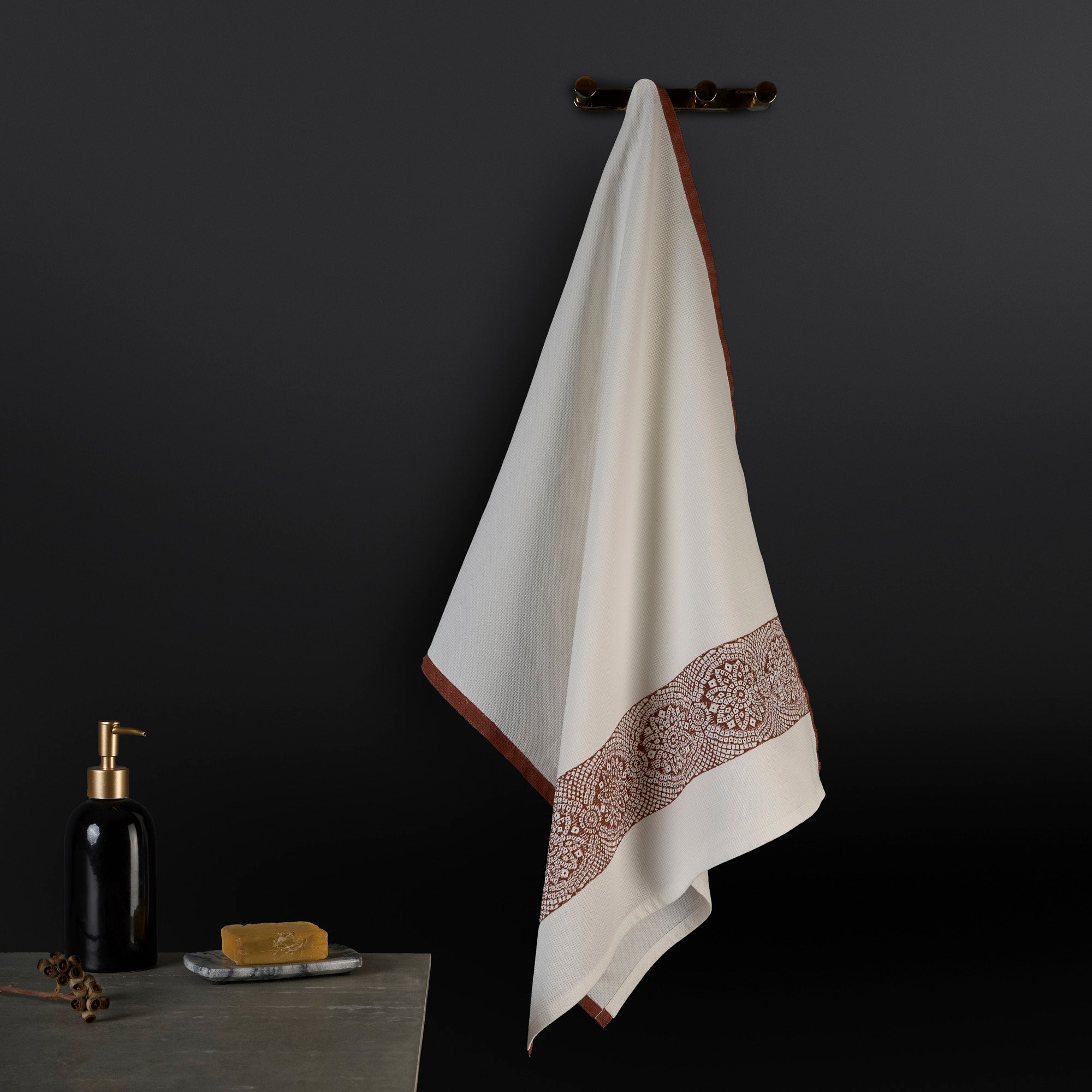 Mosaic Clay Shampoo Towel