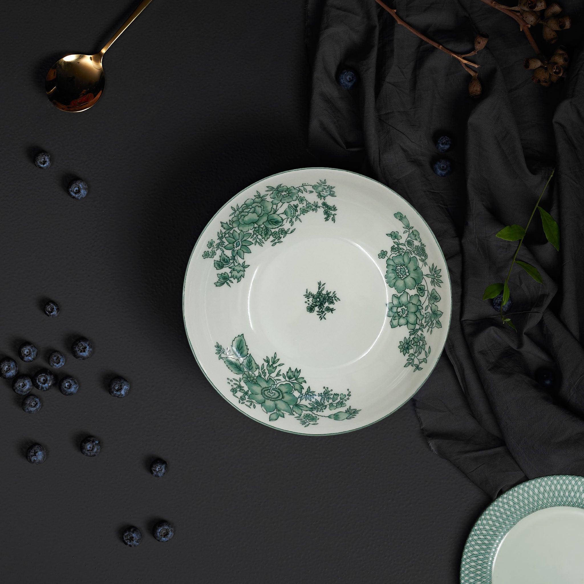 Renata Emerald Green Serving Bowl Large