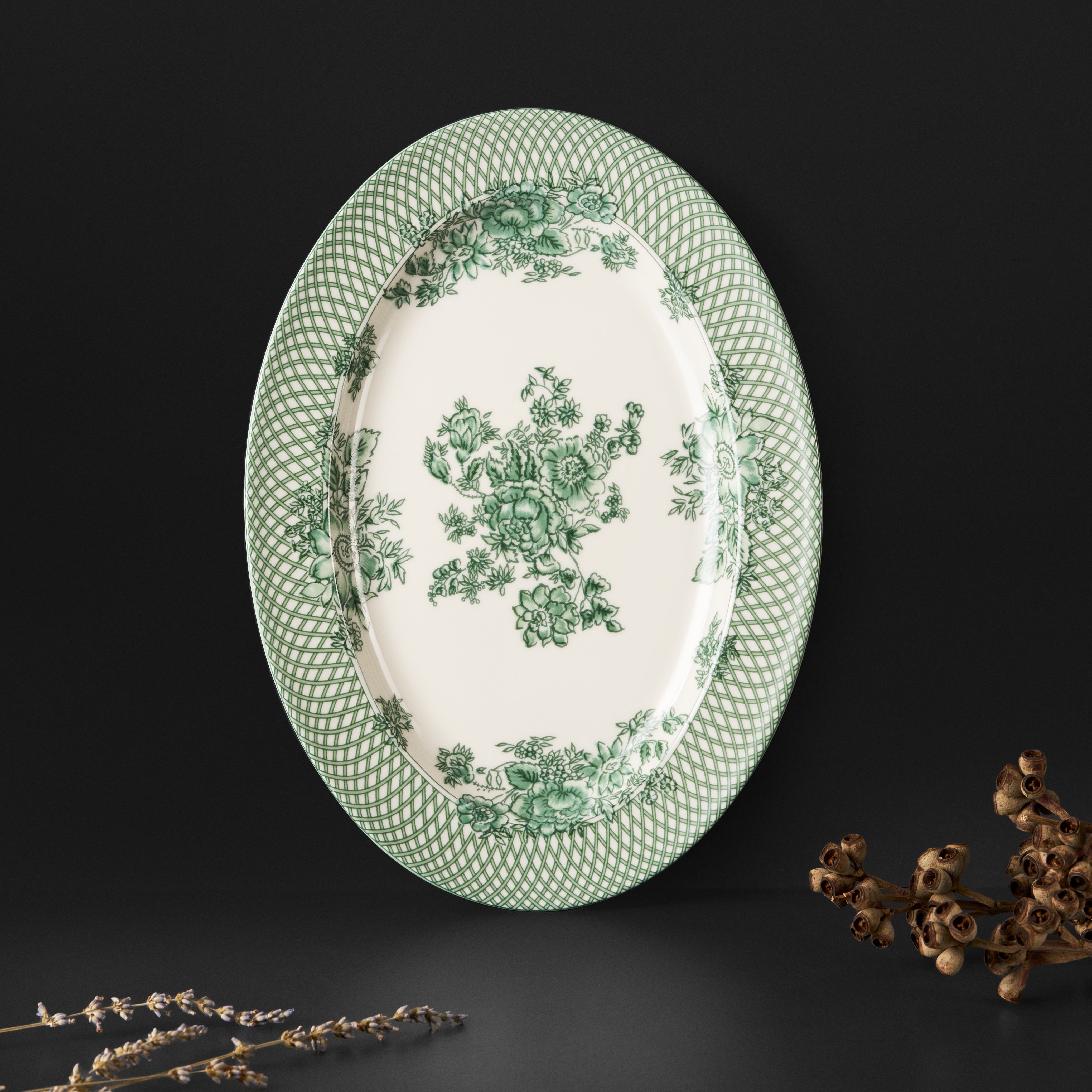 Renata Emerald Green/ 36cm Platter