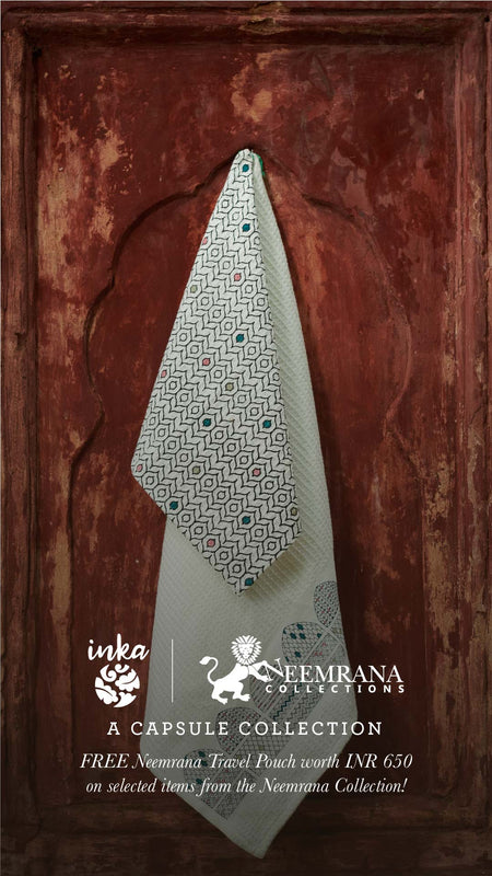 Inka | Handprinted homelinen made in India, with love