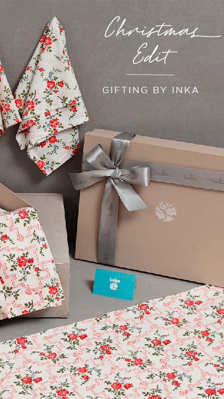 Inka | Handprinted homelinen made in India, with love