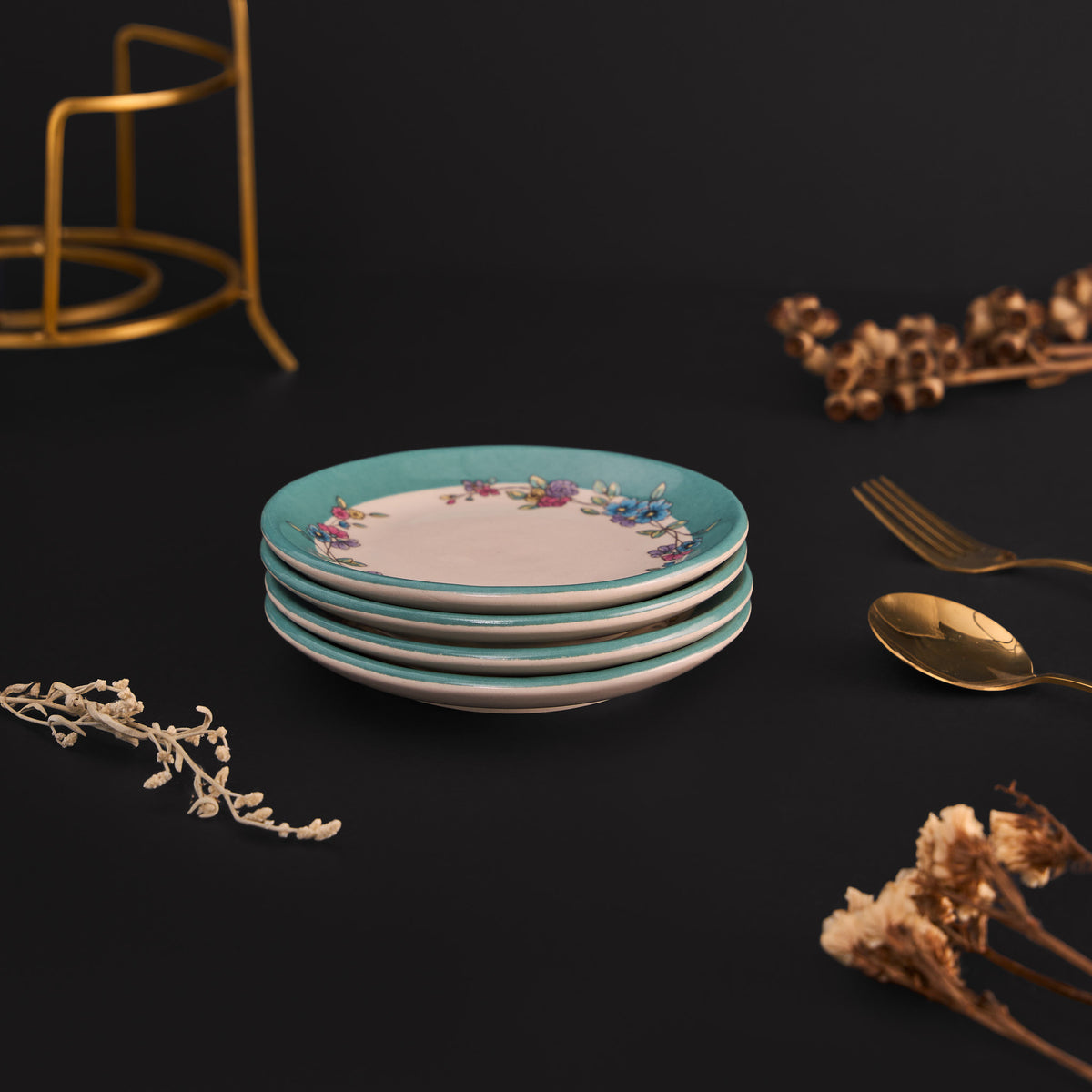 Mala Multicolour Mezze Plate Set