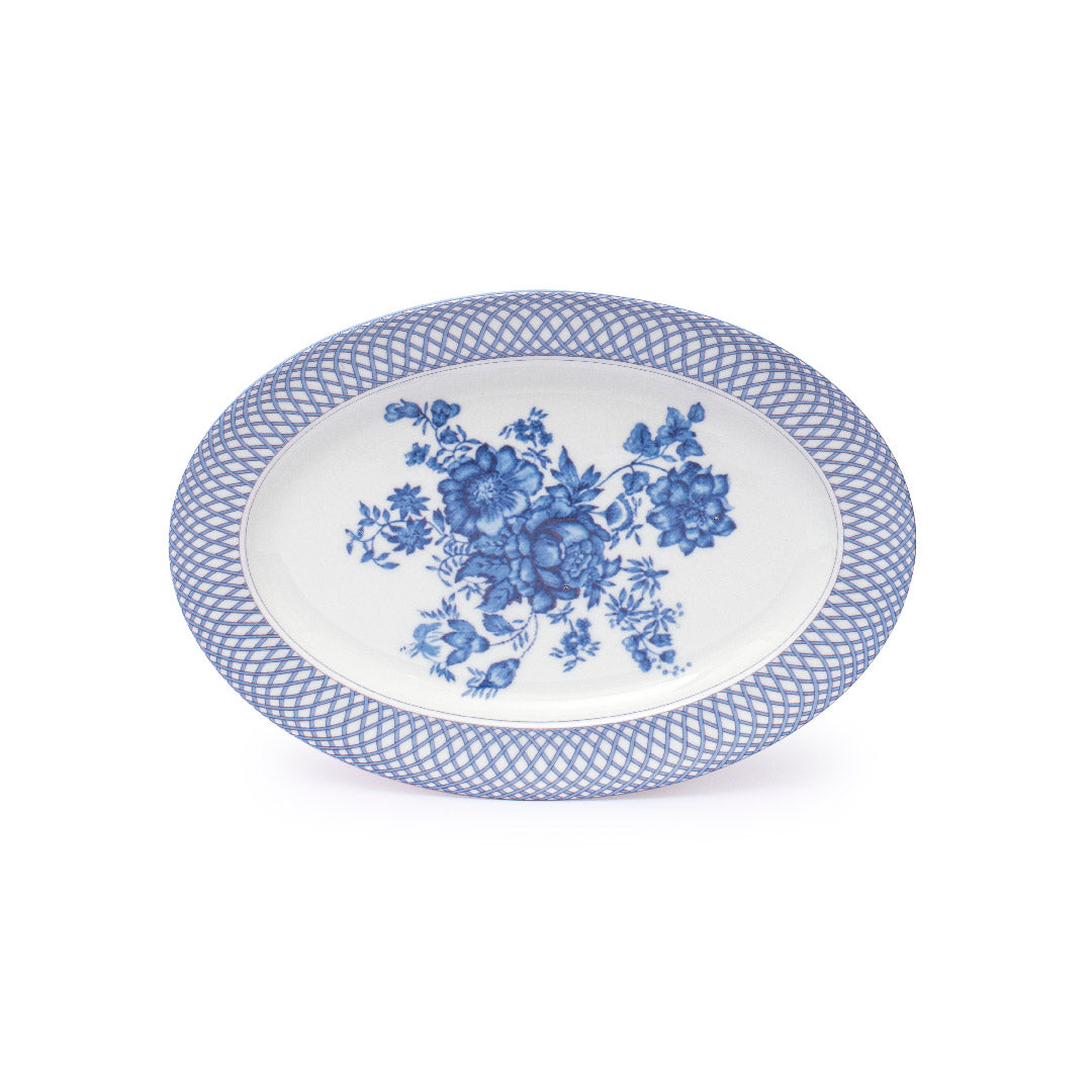 In Your Corner: Trinket Dish China Blue