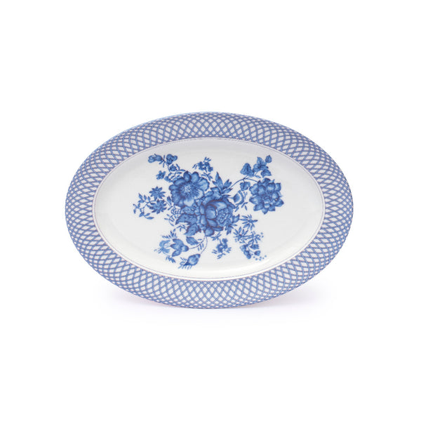 In Your Corner: Trinket Dish China Blue