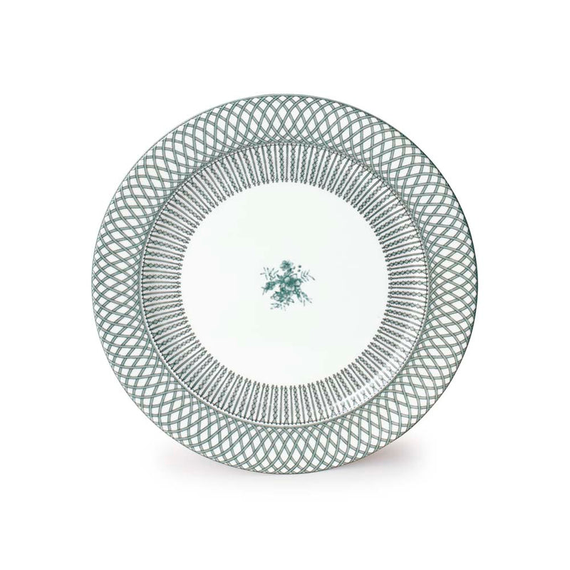 Renata emerald green side plate set (Set of 2)