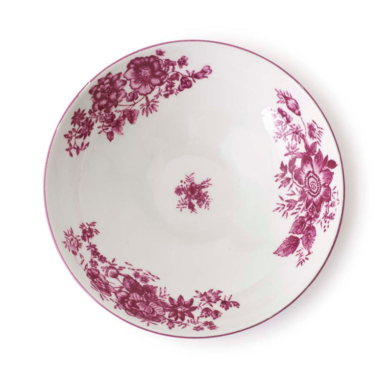 Renata raspberry pink serving bowl