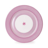 Renata raspberry pink dinner plate set (Set of 2)