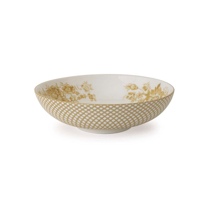 Renata golden yellow serving bowl