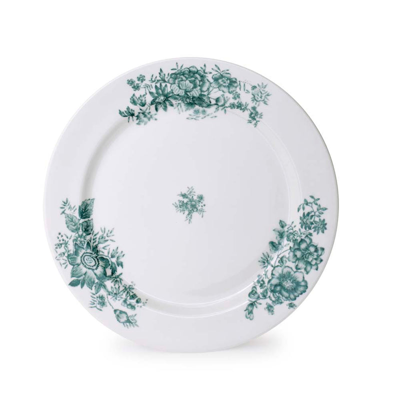 Renata emerald green dinner plate set (Set of 2)