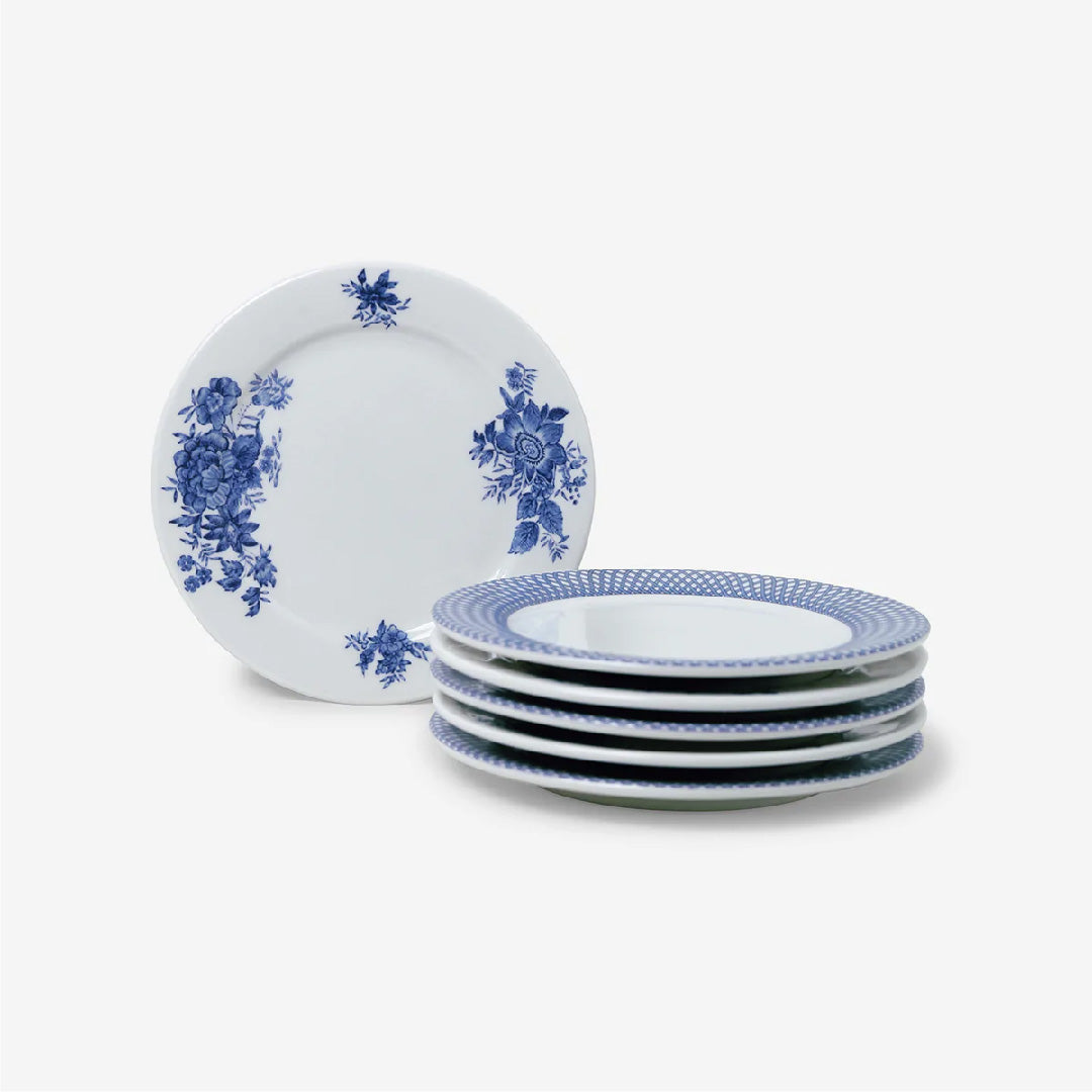 Renata China Blue Breakfast for 2 Gift Set