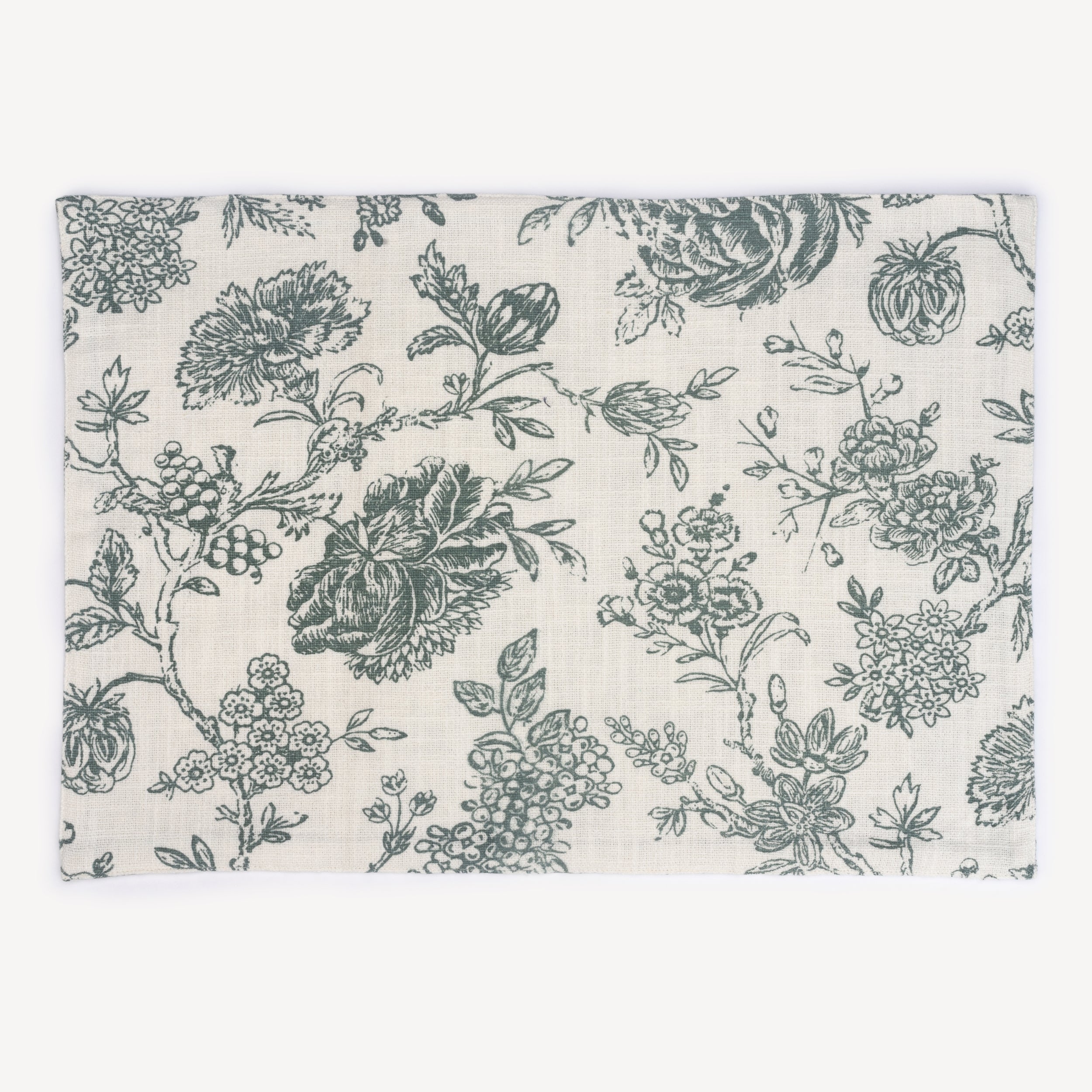 Ayana sage green reversible table mats (Set of 4) – Inka