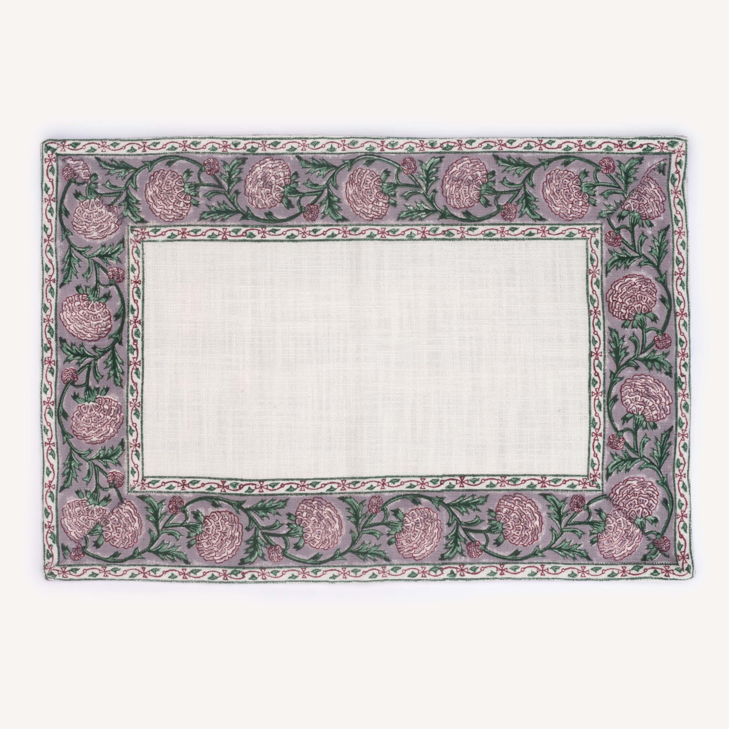 Meesha magenta pink table mats – Inka